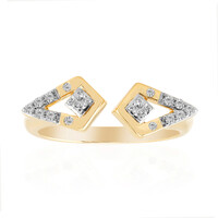 Anello in oro con Diamante VVS1 (G)