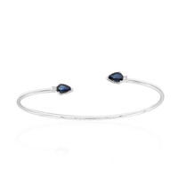 Bracciale in oro con Zaffiro Ceylon Blu