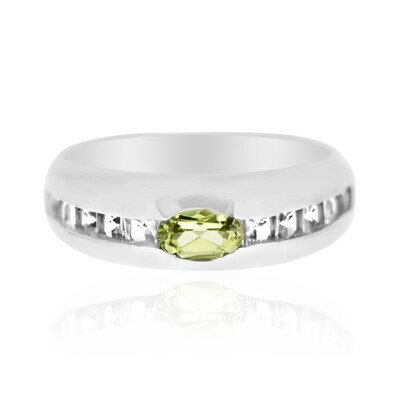Anello in argento con Granato Mali