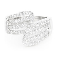 Anello in argento con Zircone
