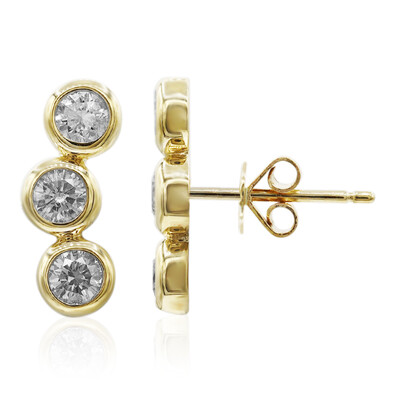 Orecchini in oro con Diamante I1 (H) (CIRARI)