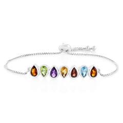 Bracciale in argento con Citrino Madeira