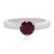 Anello in argento con Rubino