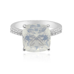 Anello in argento con Quarzo Tibetano (Tenner Diniz)