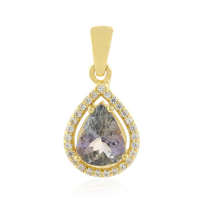 Ciondolo in argento con Tanzanite (non riscaldata)