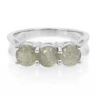 Anello in argento con Spectrolite