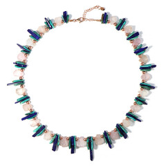 Collana in argento con Ematite Rosa