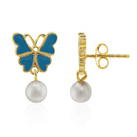 Orecchini in argento con Perla di Acqua Dolce
