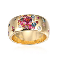 Anello in argento con Rubino (Adela Gold)