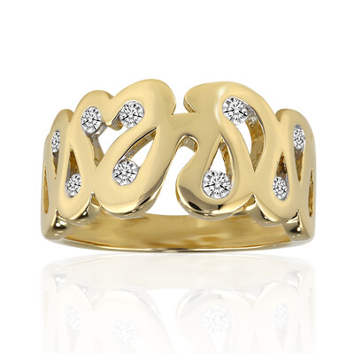 Anello in oro con Diamante SI1 (G) (Annette)