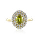 Anello in oro con Sfene