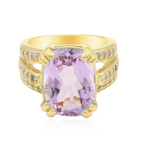 Anello in argento con Ametista Boliviana