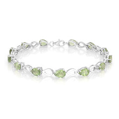 Bracciale in argento con Apatite Russa