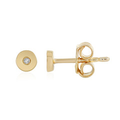 Orecchini in argento con Diamante I2 (I)