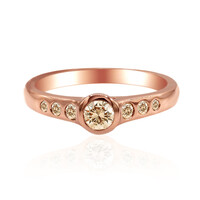 Anello in oro con Diamante Rose de France VS1 di Argyle