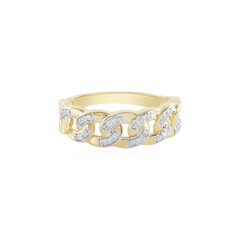 Anello in argento con Diamante I2 (J)