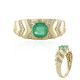 Anello in oro con Smeraldo Zambia AAA (de Melo)