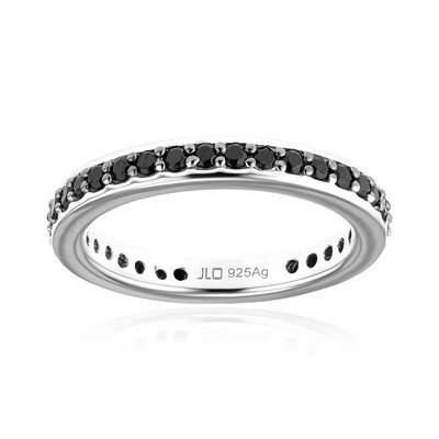 Anello in argento con Spinello Nero