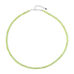 Collana in argento con Peridoto