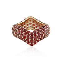 Anello in oro con Rubino Tanzania (de Melo)