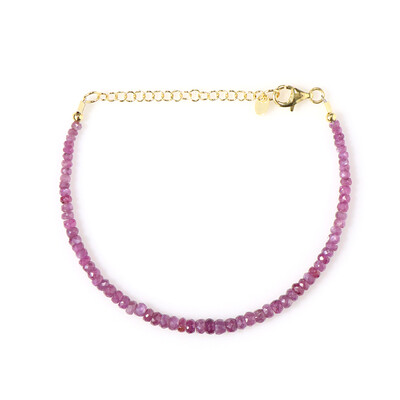 Bracciale in argento con Rubino Tanzania