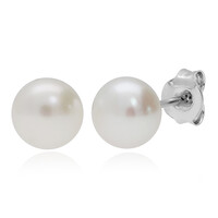Orecchini in argento con Perla di Acqua Dolce