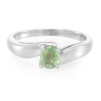 Anello in argento con Tormalina Paraíba