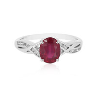Anello in argento con Rubino Bemainty