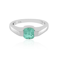 Anello in argento con Smeraldo Colombiano