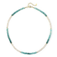 Collana in argento con Grandidierite