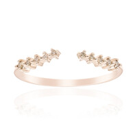Anello in oro con Diamante Rose de France SI1 di Argyle