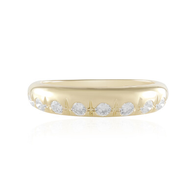 Anello in oro con Diamante IF (G) (de Melo)