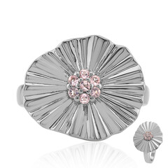 Anello in argento con Tormalina Rosa