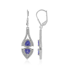 Orecchini in argento con Tanzanite