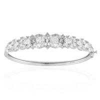 Bracciale in argento con Topazio Bianco