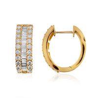 Orecchini in oro con Diamante SI2 (H) (CIRARI)