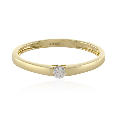 Anello in oro con Diamante Flawless (F) (LUCENT DIAMONDS)