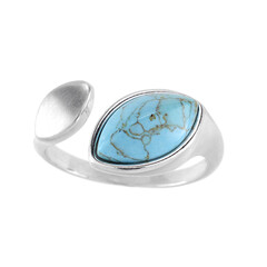 Anello in argento con Turchese