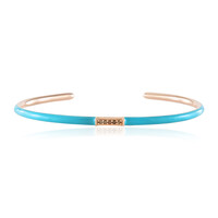 Bracciale in argento con Diamante Champagne I2
