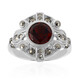 Anello in argento con Granato Mozambico (Annette classic)