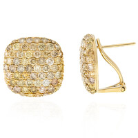 Orecchini in oro con Diamante Fancy SI2 (CIRARI)
