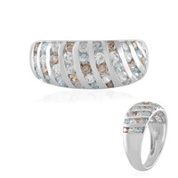 Anello in argento con Zircone Ratanakiri (KM by Juwelo)