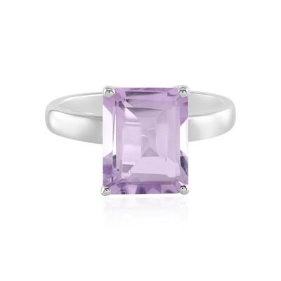 Anello in argento con Ametista Rose de France
