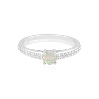 Anello in argento con Opale di Welo