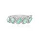 Anello in argento con Smeraldo Russo