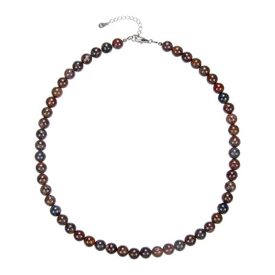 Collana in argento con Pietersite