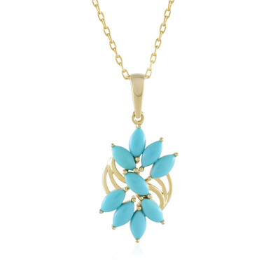 Ciondolo in argento con Turchese Sleeping Beauty