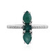 Anello in argento con Grandidierite