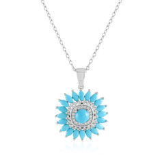 Collana in argento con Turchese Sleeping Beauty