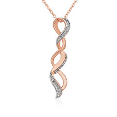 Collana in argento con Diamante I3 (I)